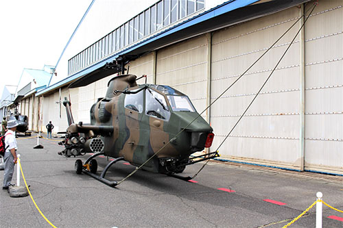 土浦駐屯地航空学校展示のAH-1S