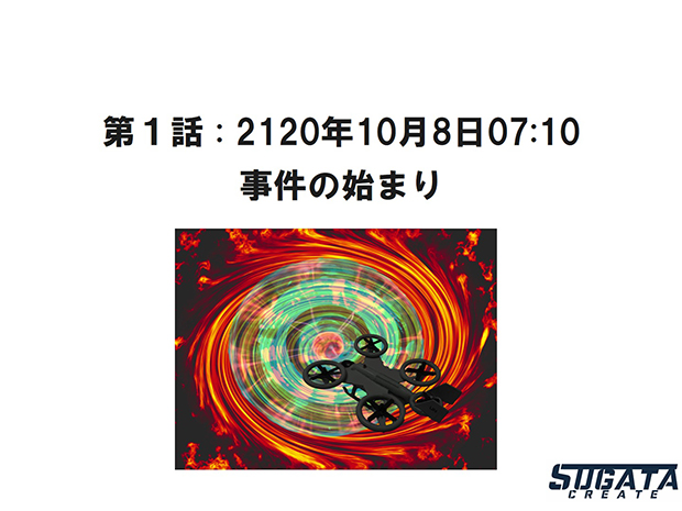 無限友　永久&桜・SF戦記物語・第１話「事件の始まり」のタイトル画像