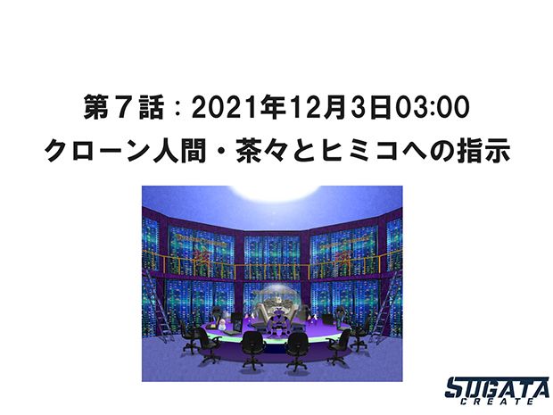 無限友・永遠&桜 Episode 2 未来と過去 第７話「クーロン人間・茶々とヒミコへの指示」のタイトル画像