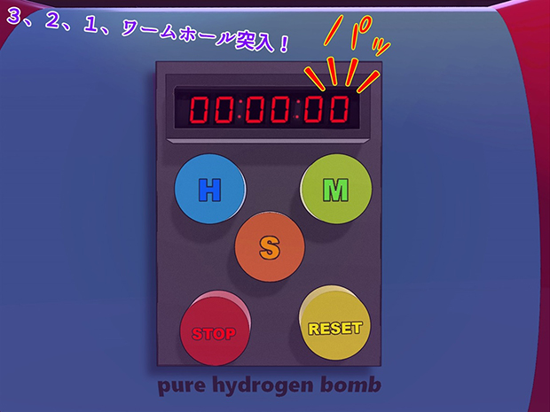 純水素爆弾起爆タイマー。